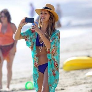 Colorful kimono/wrap